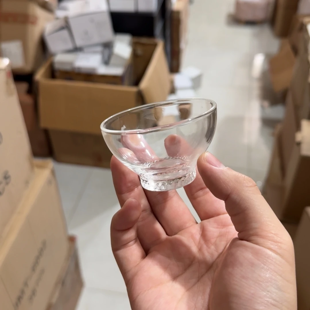 品字纹杯  两只