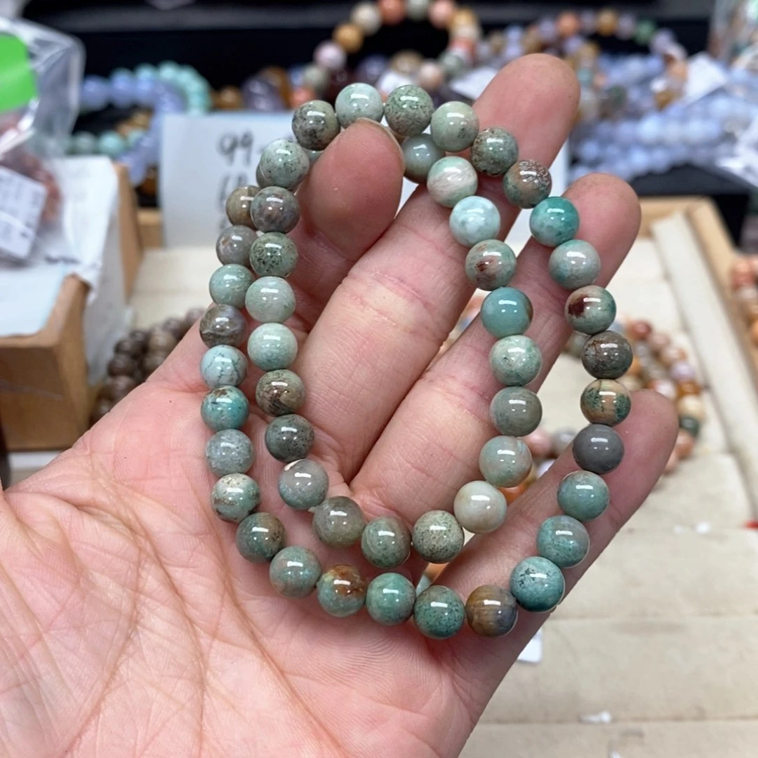 硅化珊瑚（珊瑚玉）手链未镶嵌神***肉401