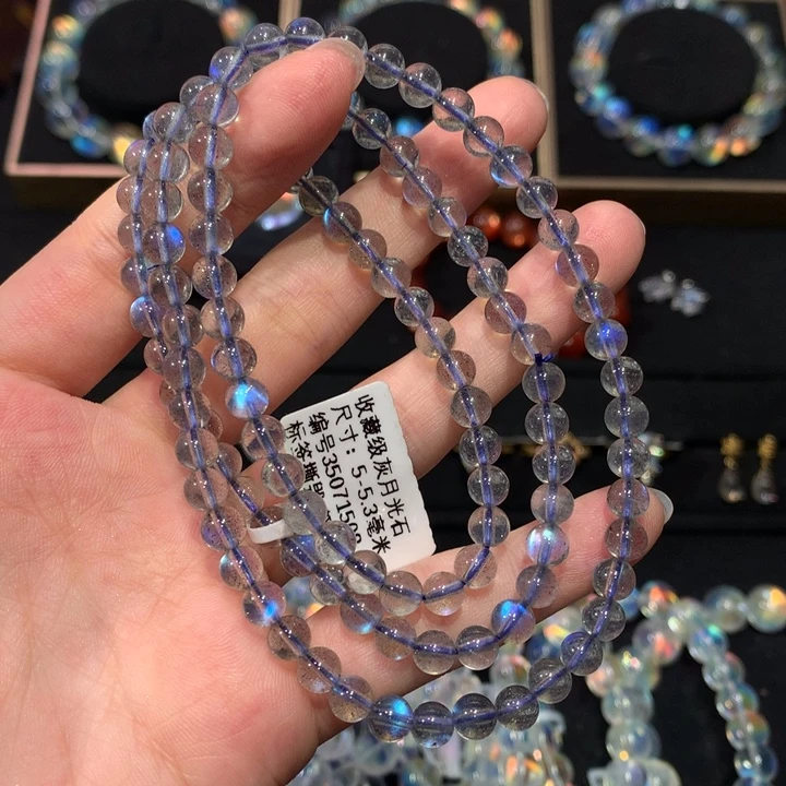 未镶嵌手链拉长石