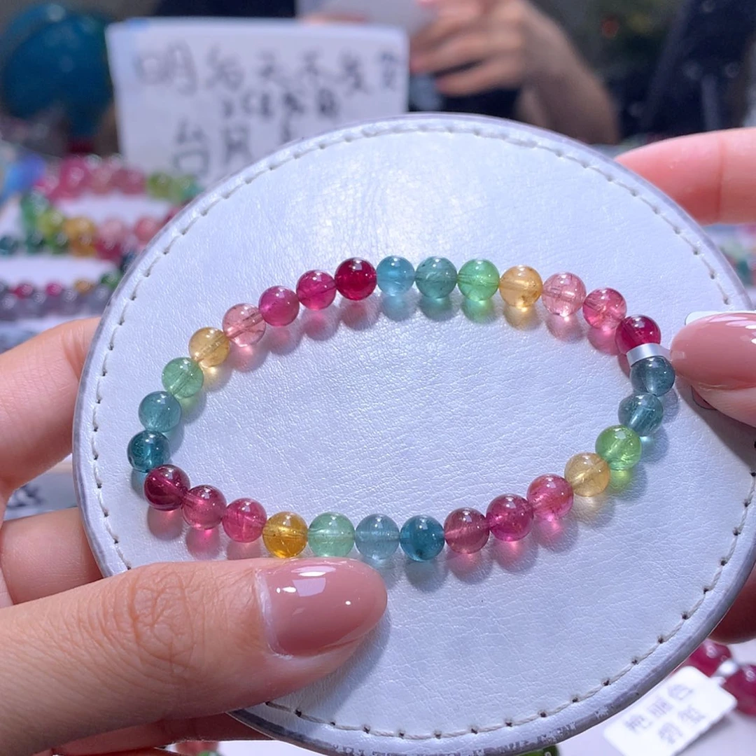 【闪购商品】未镶嵌手串碧玺6.5m