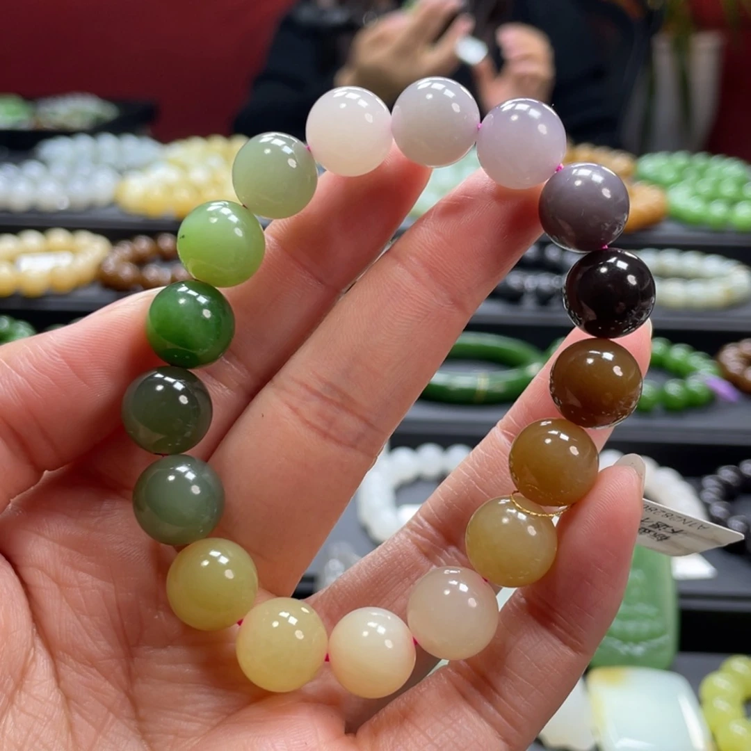 和田玉手链未镶嵌