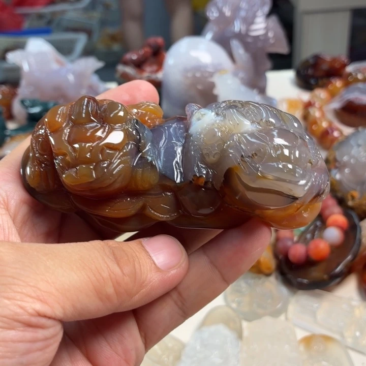 未镶嵌吊坠(不含链)玛瑙/玉髓