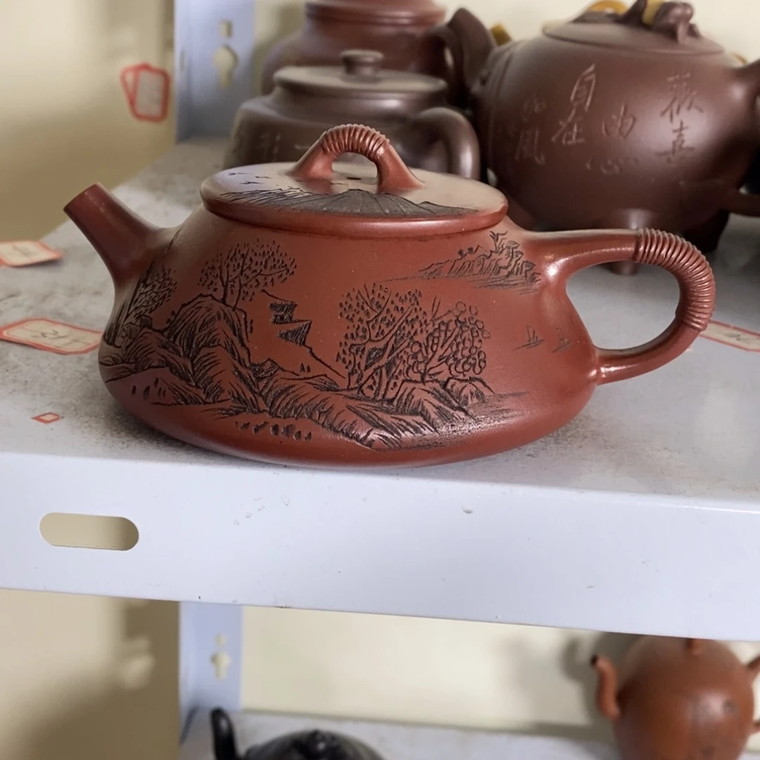 紫砂茶壶原矿手工252