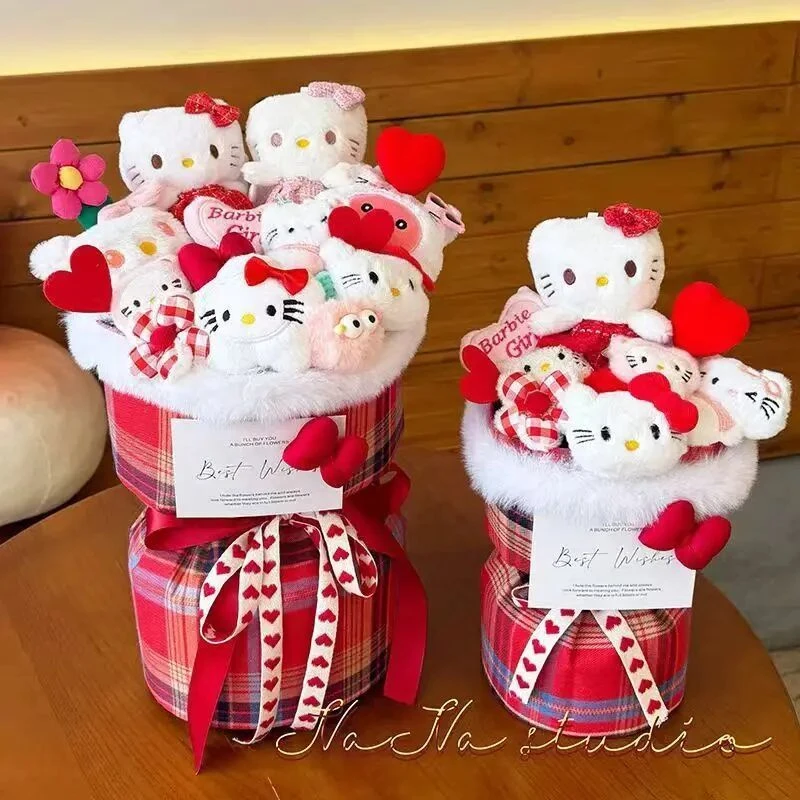 【女神节送礼】helllokitty凯蒂猫玩偶花束可爱惊喜实用送闺蜜生日