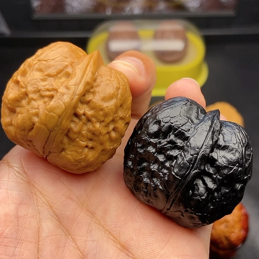 【闪购商品】把件文玩核桃38尺帝王筋元宝