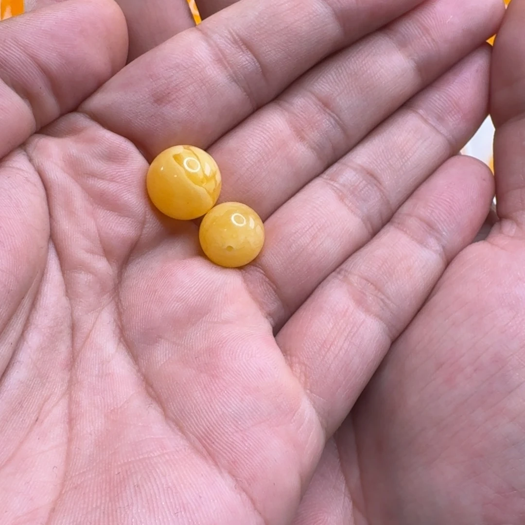 蜜蜡毛衣链未镶嵌清**好