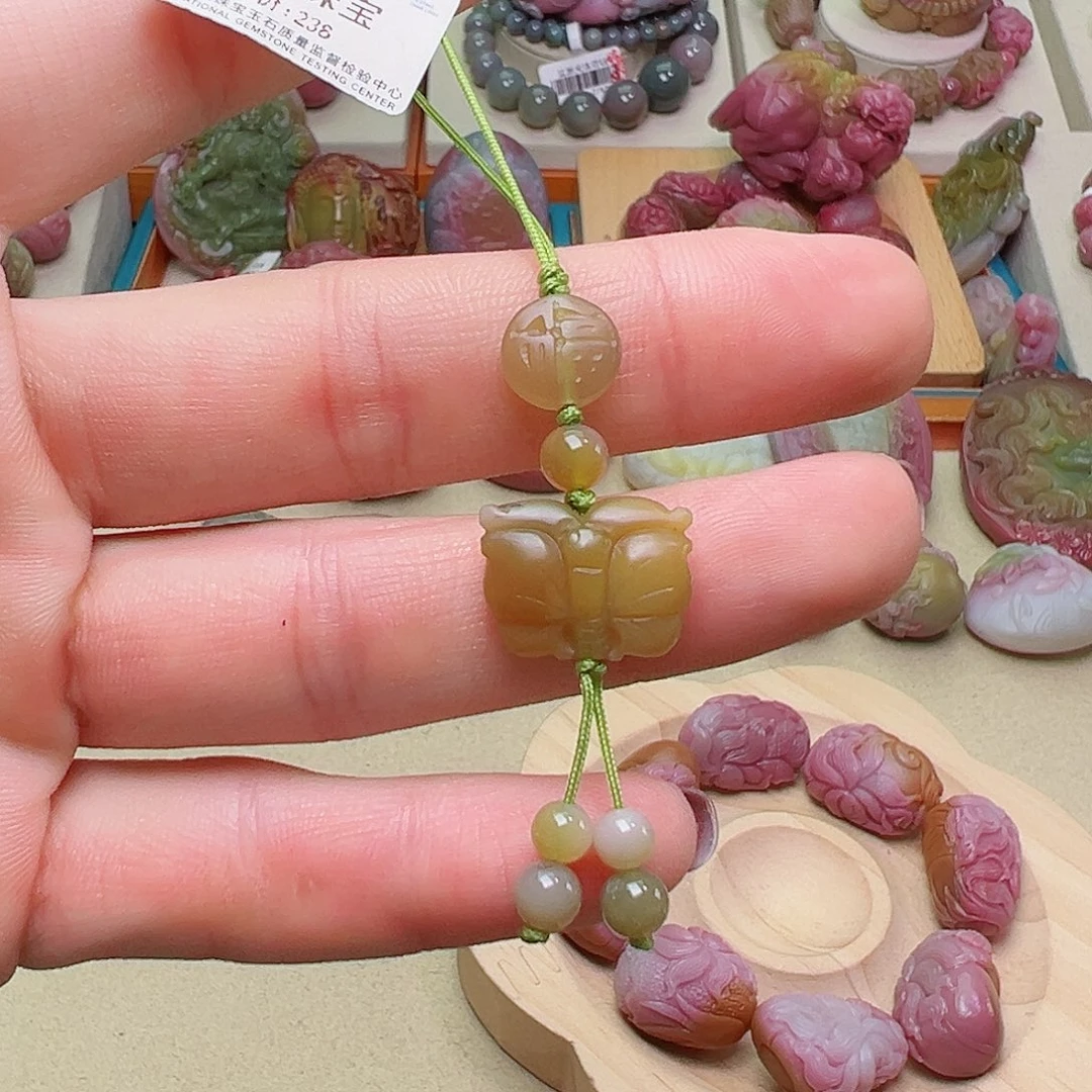 未镶嵌盐源玛瑙定制石英质玉聪*@