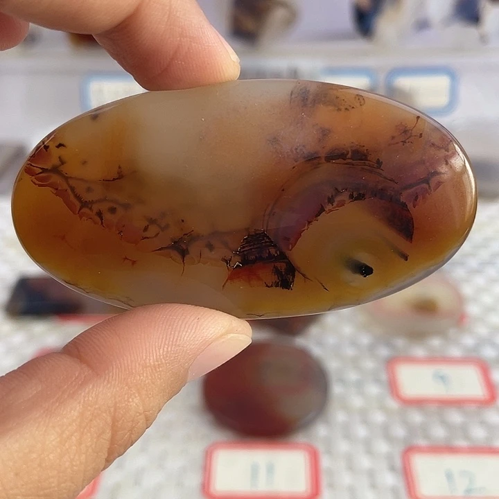 玛瑙/玉髓合金颈饰