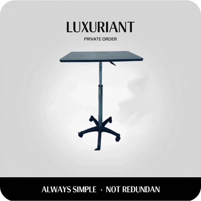 移动升降桌站立式工作台小型床边桌