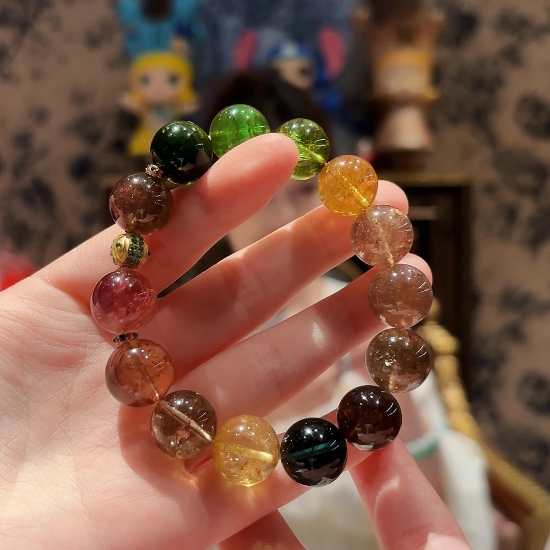 未镶嵌手链碧玺手串