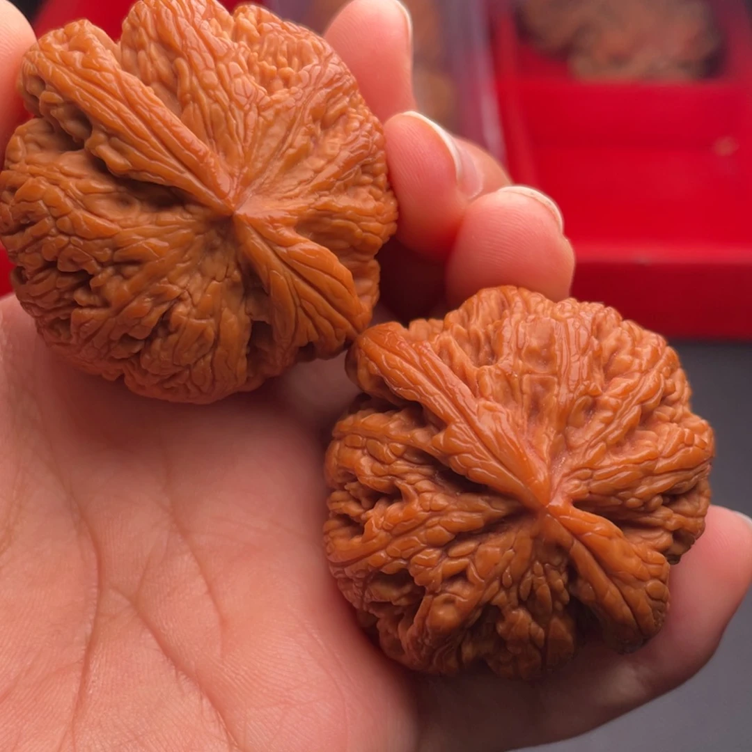 文玩核桃把件秦岭山脉