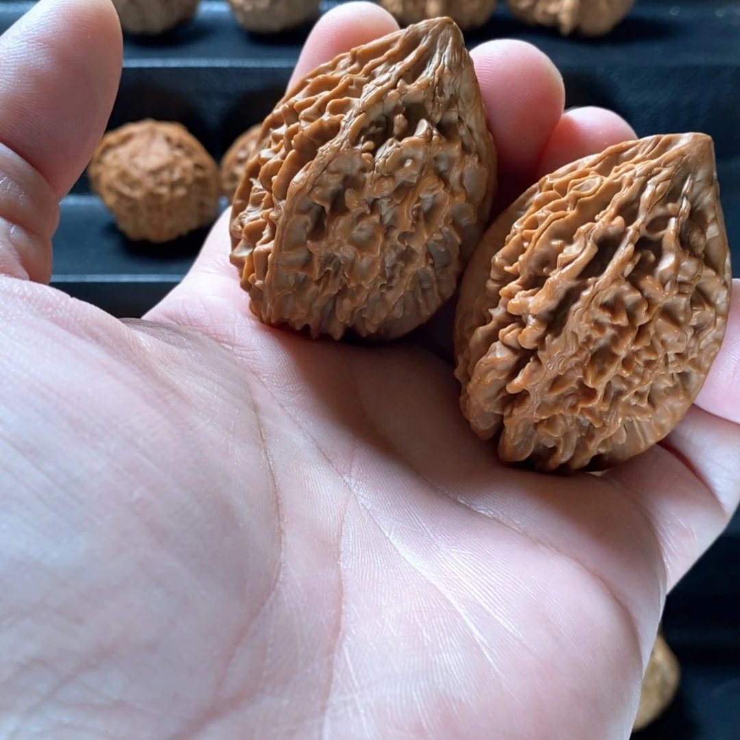 桃核把件偶*噶原生态山地招财鼠40