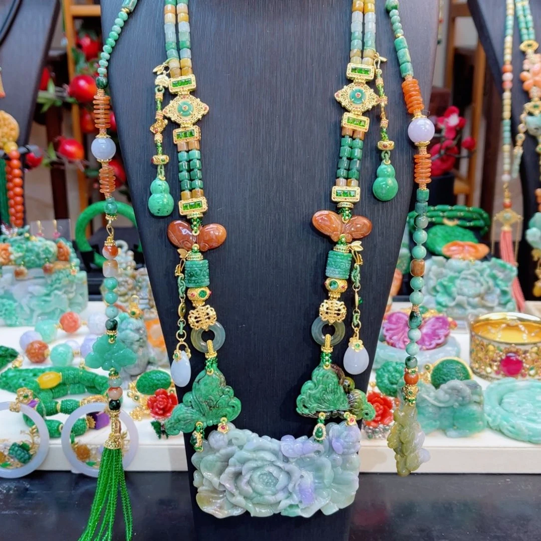 翡翠颈饰合金48小时鉴赏期