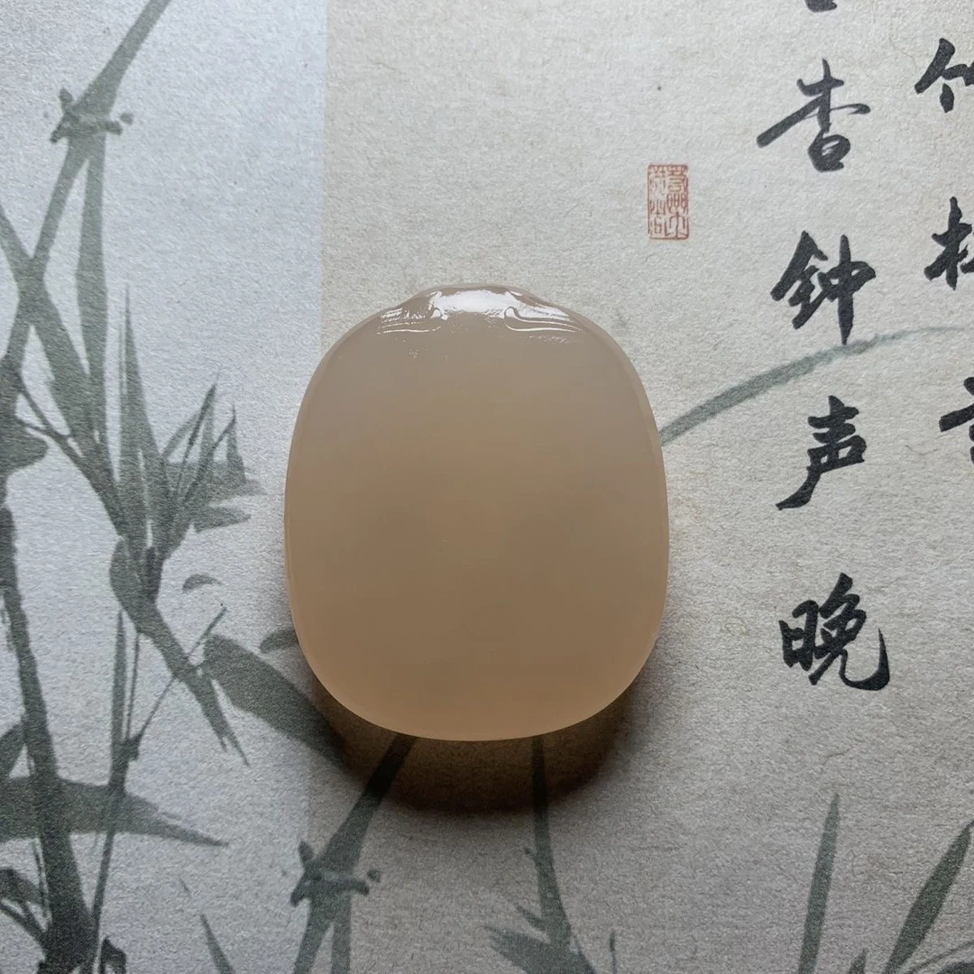 岫玉无事牌藕粉卡34牌