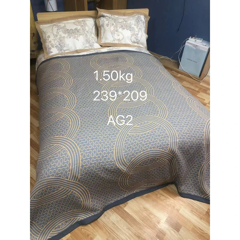 【R床盖-丽斐】200*230cm多层纱布棉布柔软通用床盖