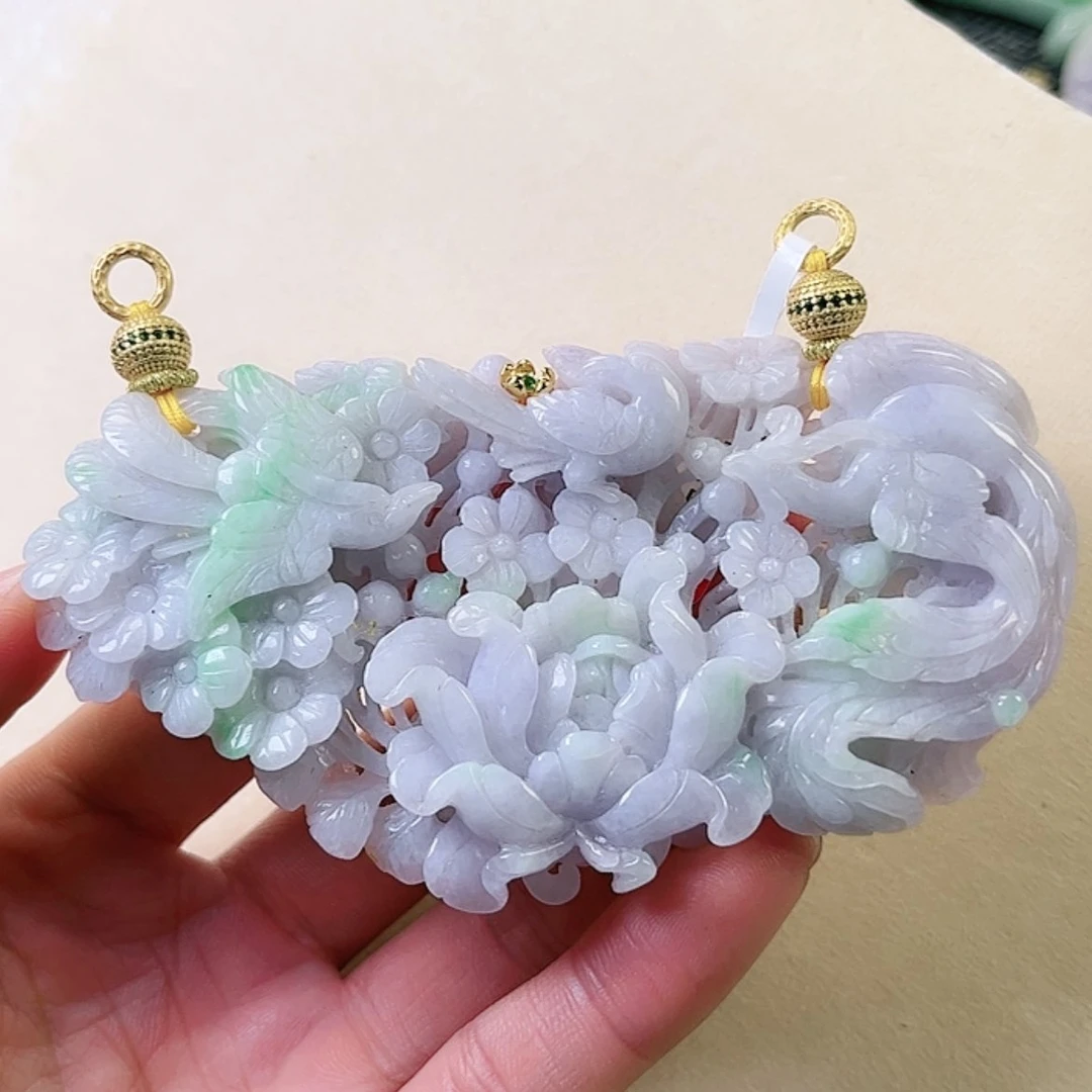 【闪购商品】翡翠颈饰未镶嵌挂件