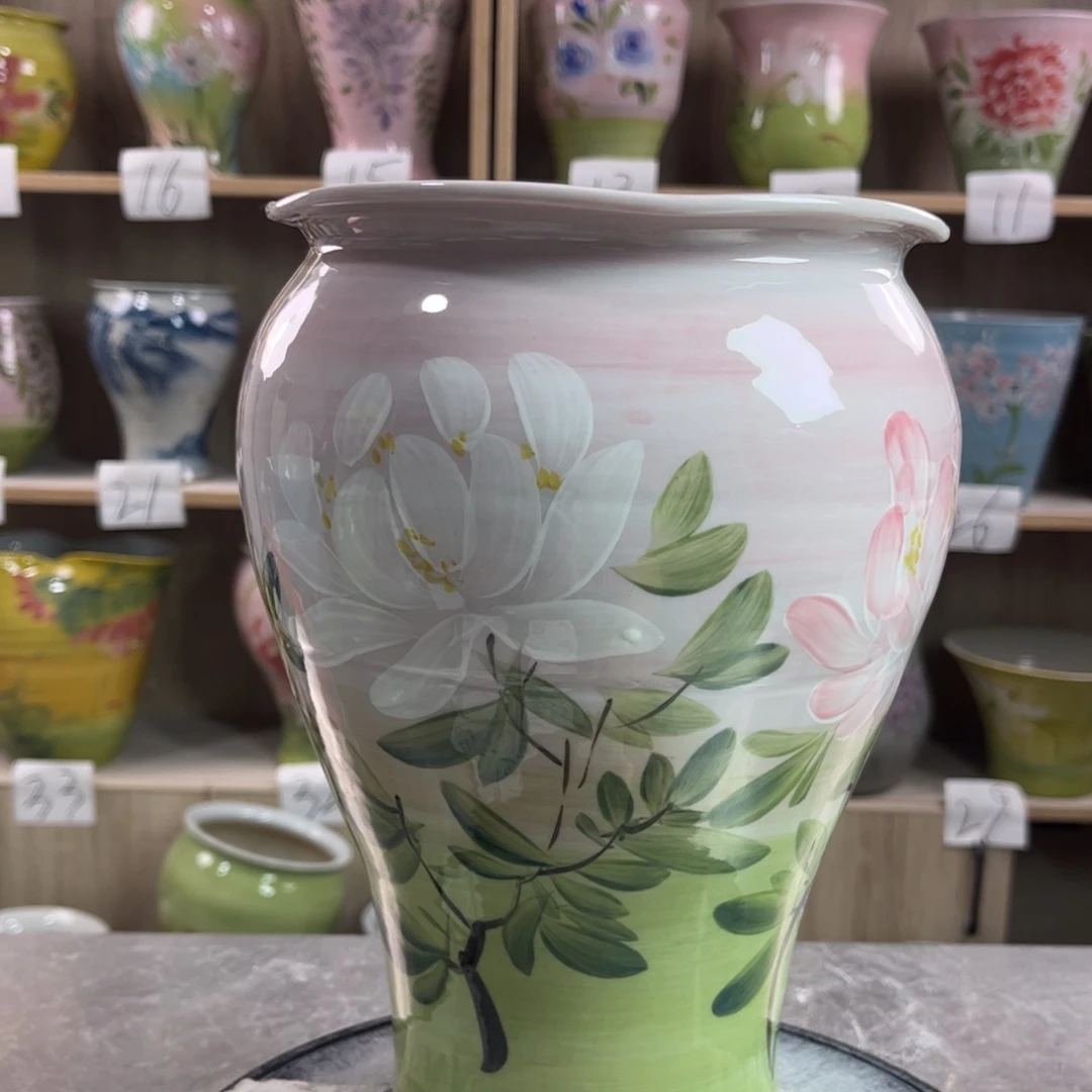 景德镇陶瓷花盆花盆