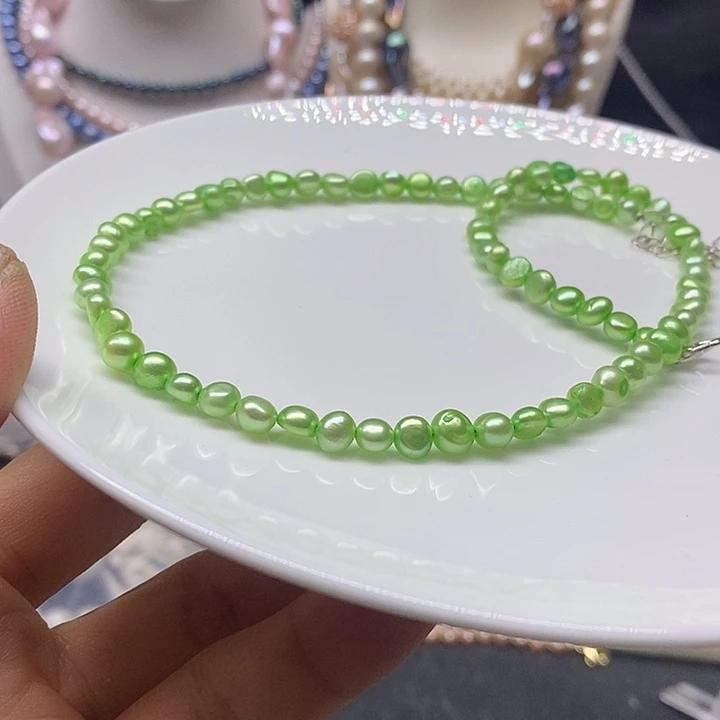 淡水珍珠颈饰未镶嵌