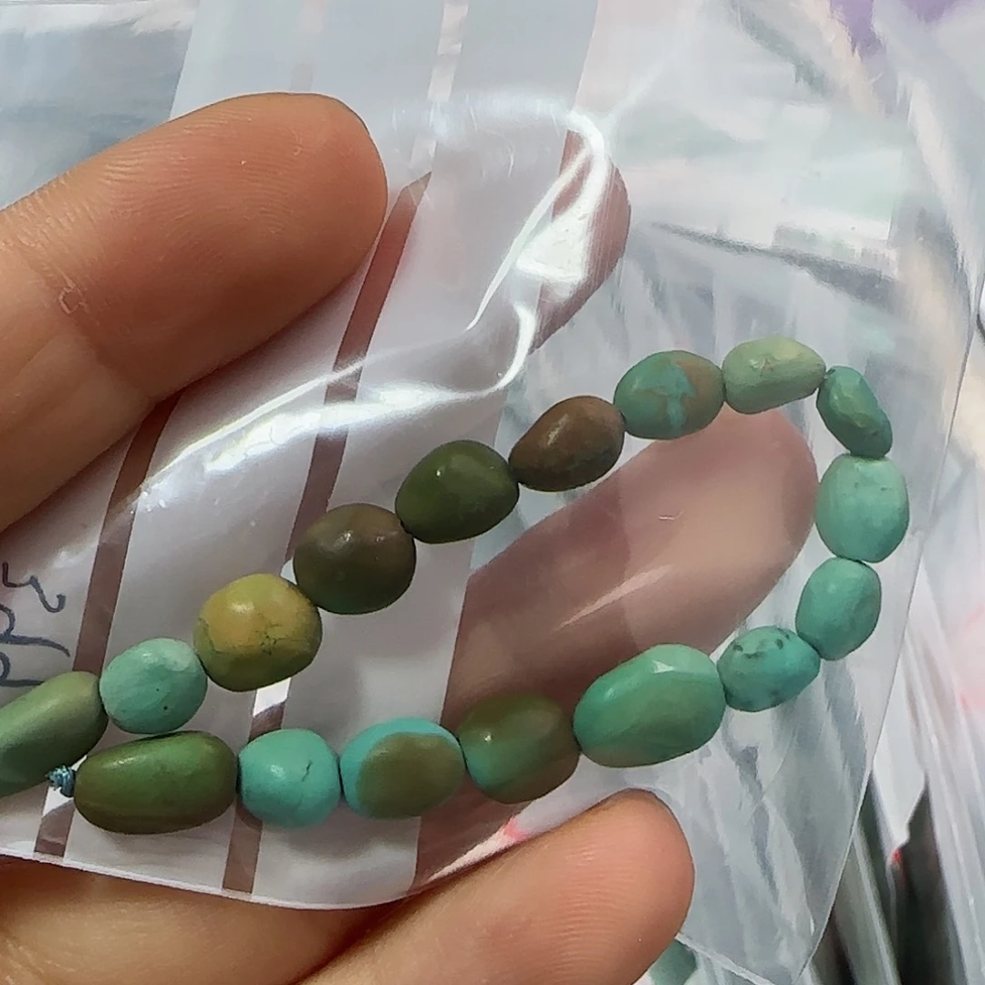 绿松石珠宝半成品未镶嵌