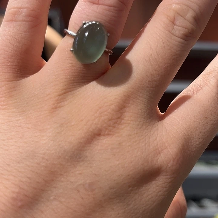 岫玉未镶嵌毛衣链