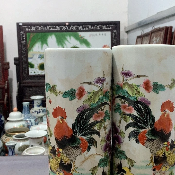 摆件陶博古架陶瓷摆件