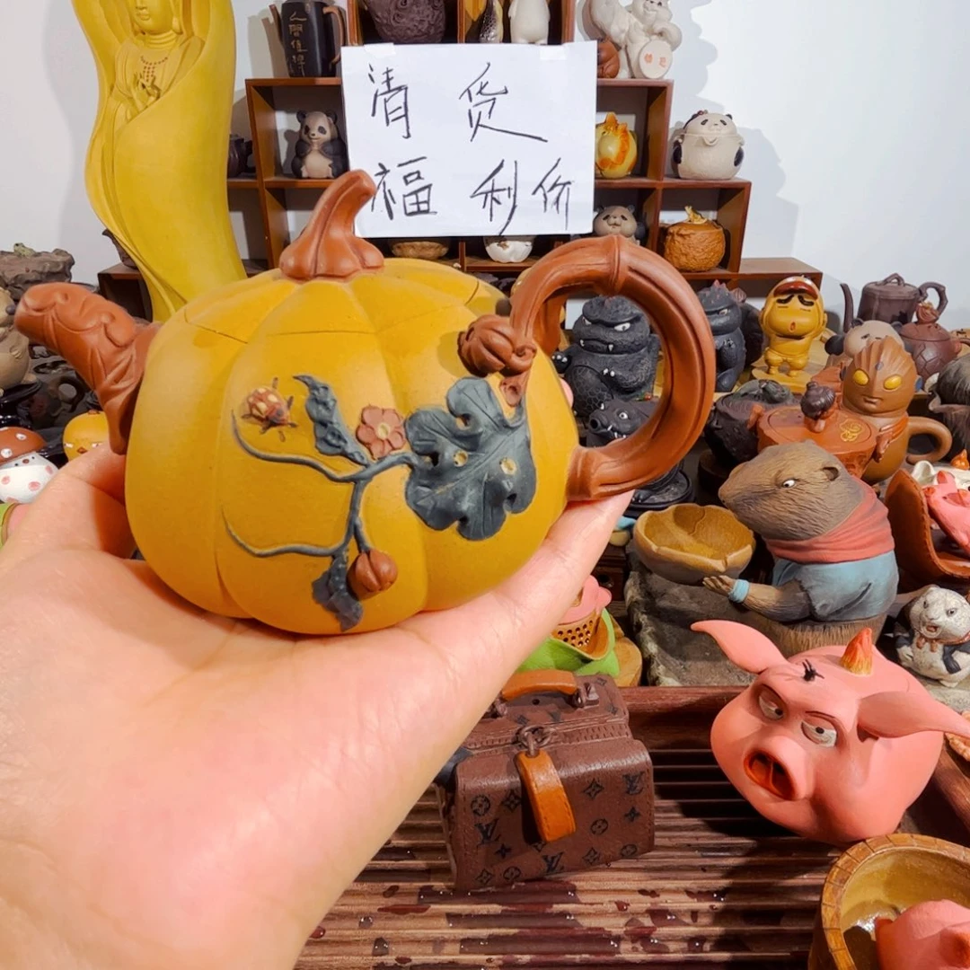 茶壶紫砂何*乌纯手工制作过程很