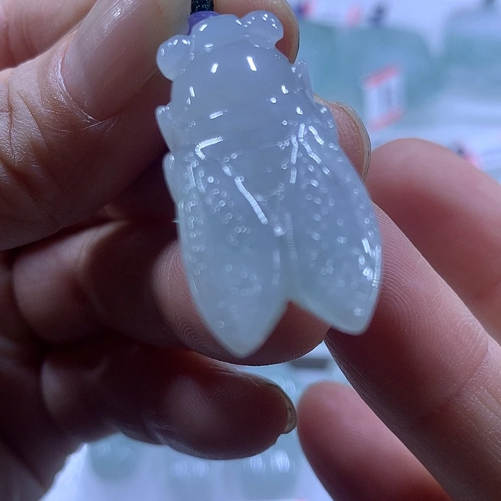 翡翠未镶嵌颈饰天然翡翠吊坠A货