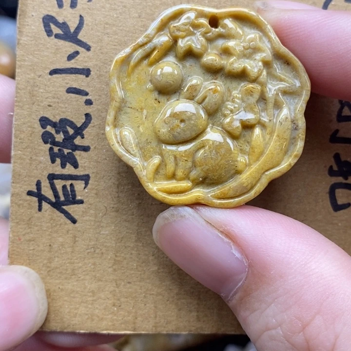 硅化珊瑚（珊瑚玉）未镶嵌颈饰