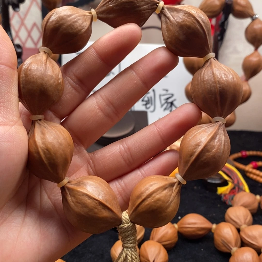 橄榄核手串/手链素手串2.4四花