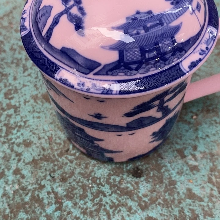 摆件陶红稀土梧桐办公杯