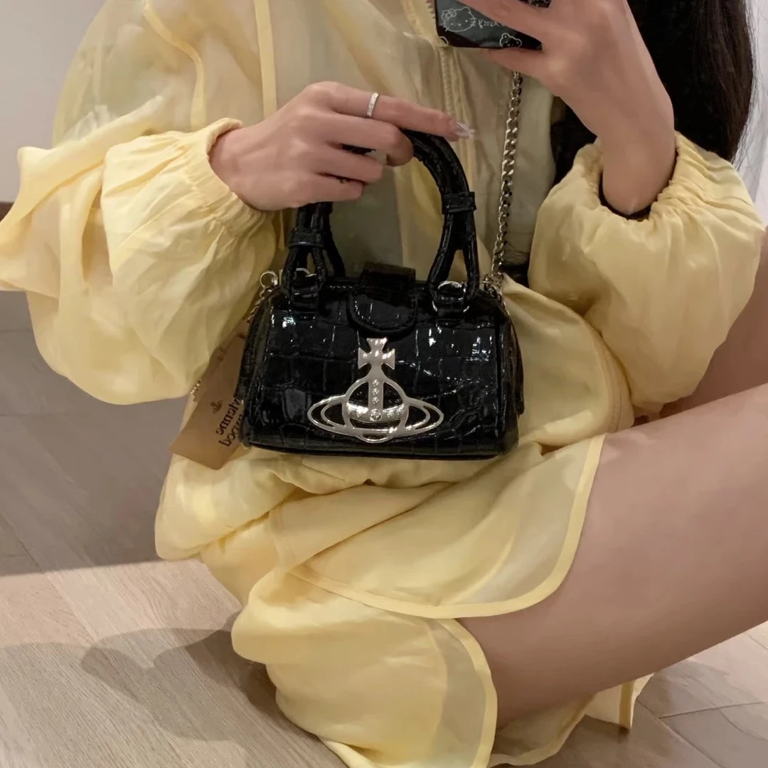 黑色小废包 手提斜挎