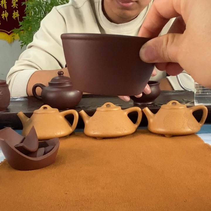 紫砂茶壶底槽清主人杯120左右的容量