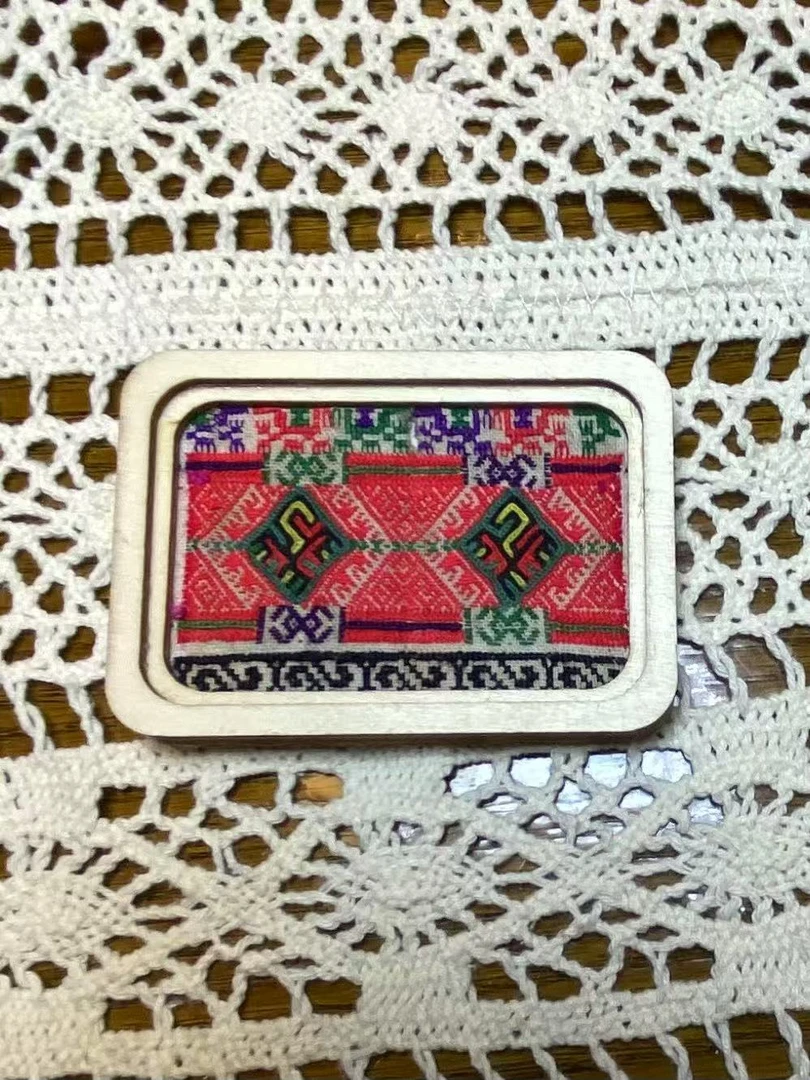 独家首发红瑶非遗冰箱贴，纯手工缝制制作