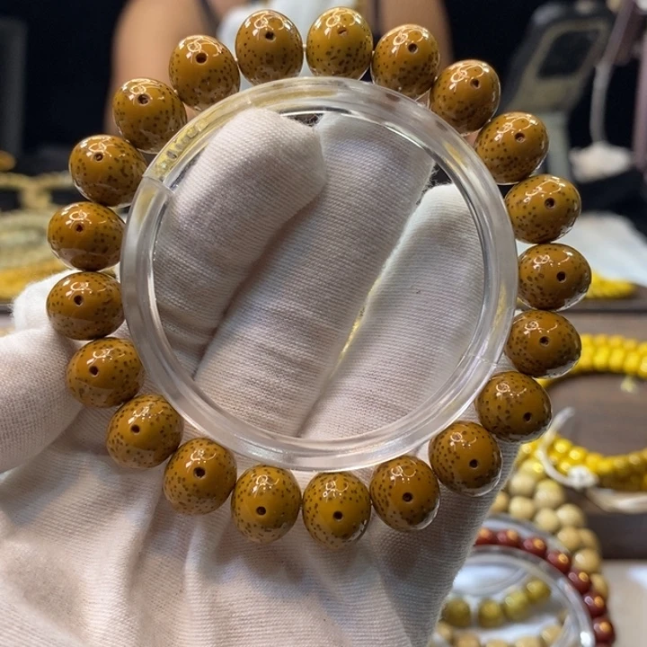 吊坠星月菩提10x12一线天苹果珠