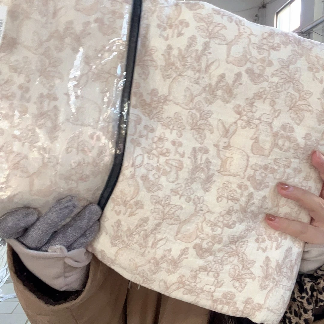 棉棉皱皱纱兔子被罩150/200