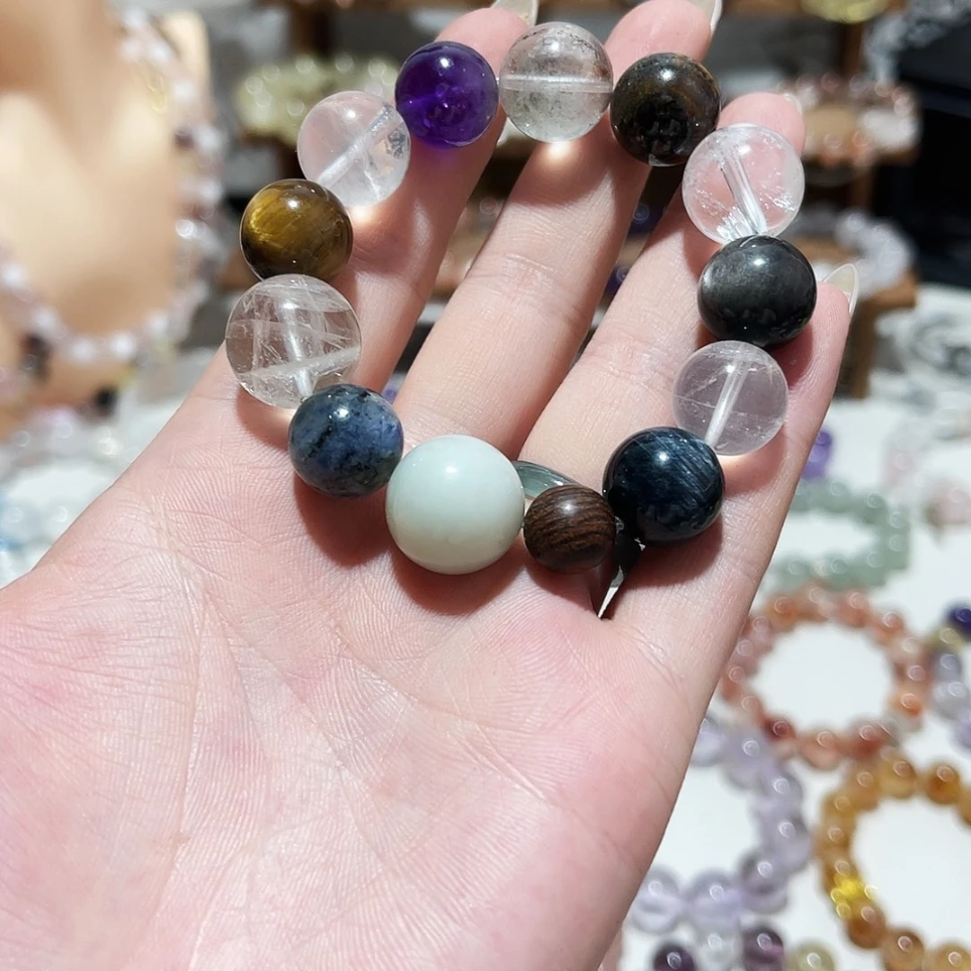 未镶嵌手链水晶多宝
