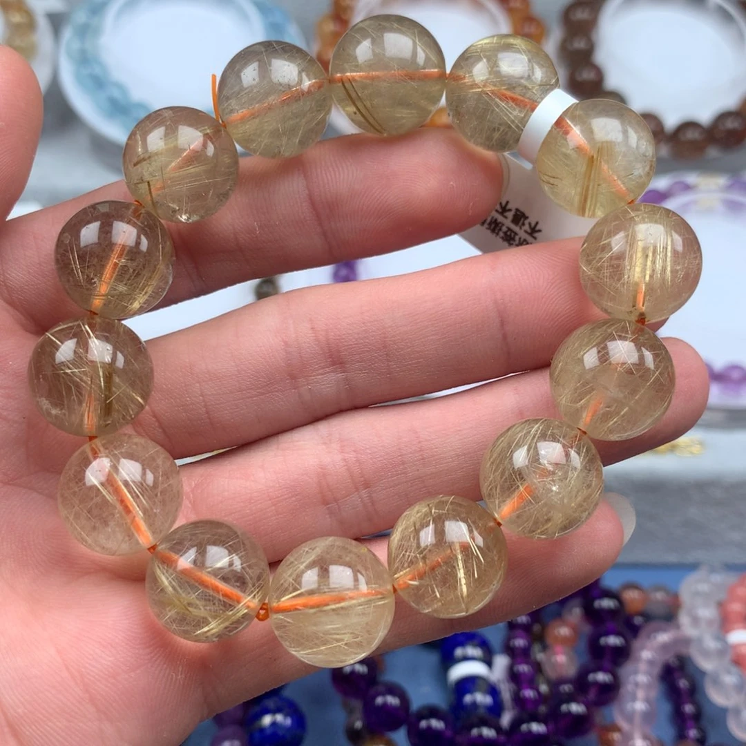 水晶手链未镶嵌水晶手串