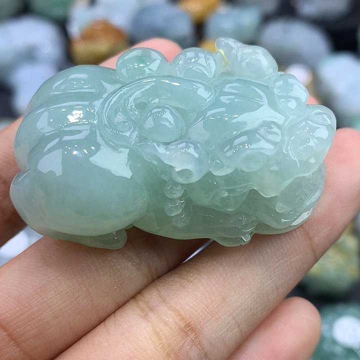 翡翠未镶嵌颈饰天然缅甸翡翠