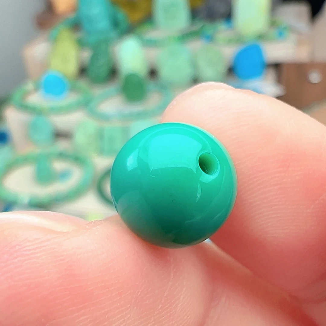 绿松石未镶嵌主播万珍