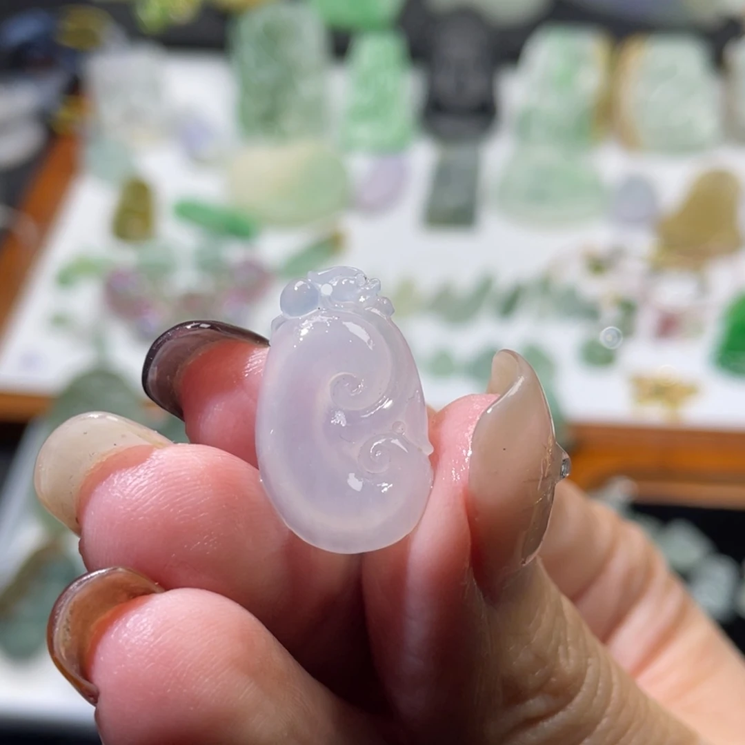 未镶嵌定制翡翠毛货