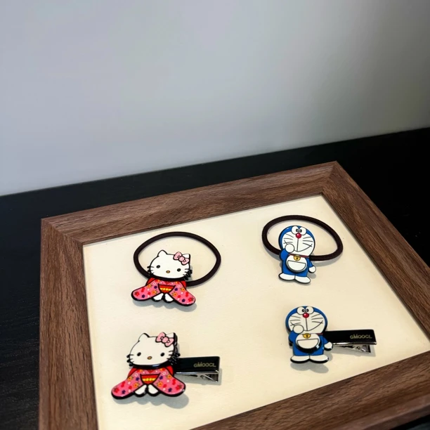 2020韩版定制卡通发夹发绳