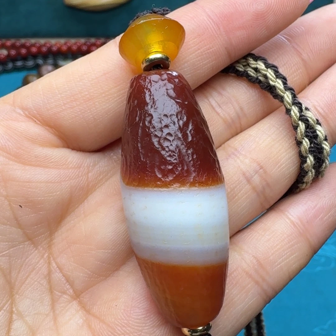 玛瑙/玉髓未镶嵌项链