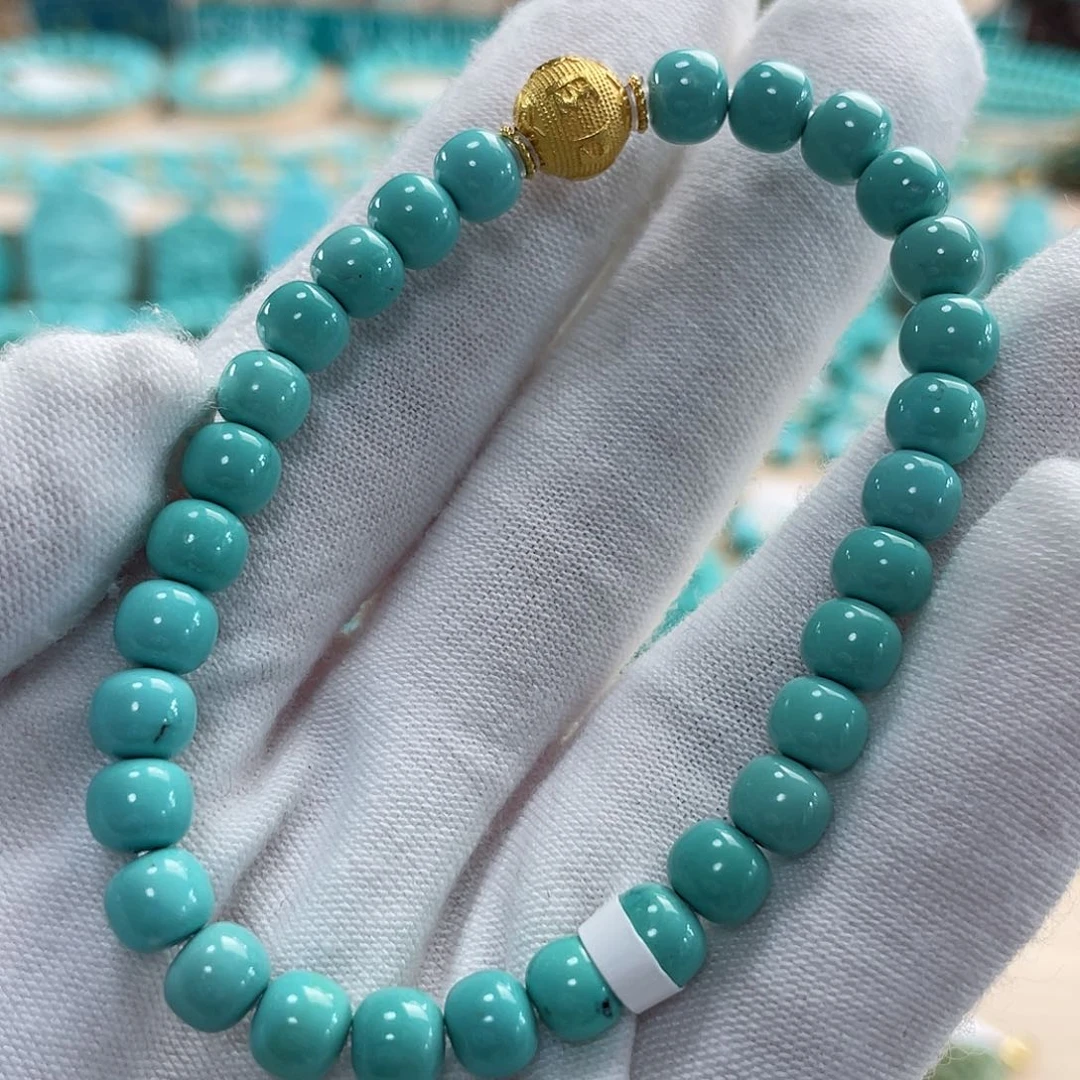 绿松石珠宝奇石未镶嵌蜜****