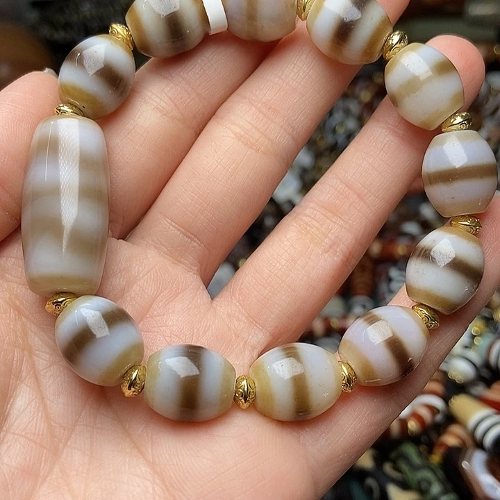 玛瑙/玉髓未镶嵌手链