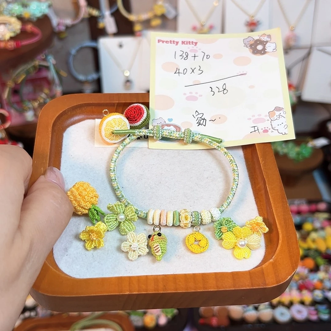 编织品手工钩织手绳