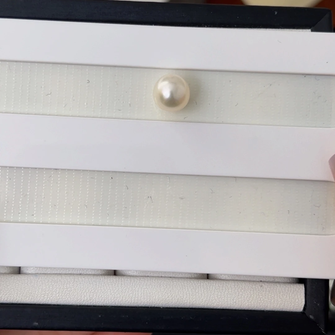 未镶嵌海水珍珠裸珠Ak裸珠8-9mm可定制爱