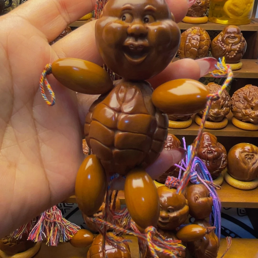 @***生吊坠橄榄核大富贵一个