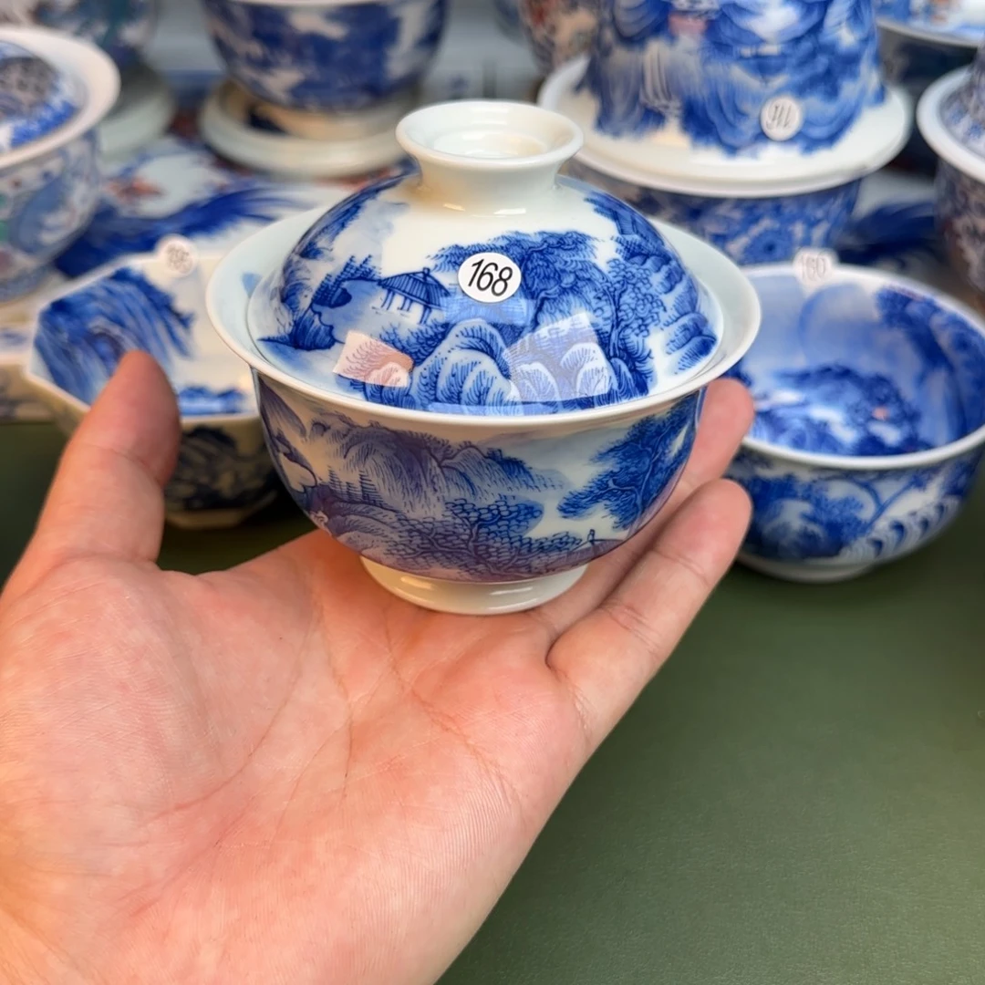 彦祖纯手工手绘茶具168
