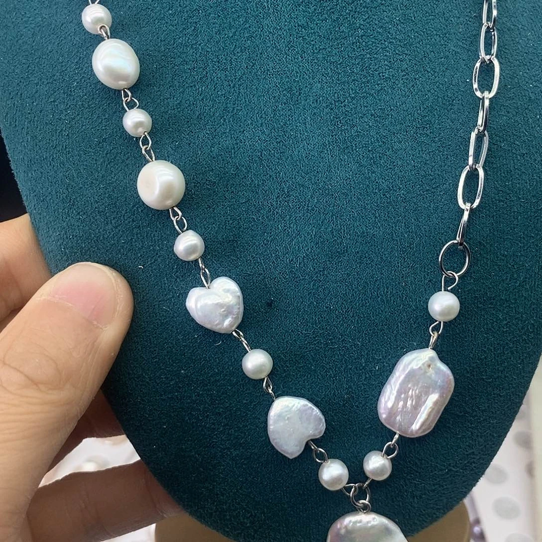 淡水珍珠耳饰未镶嵌