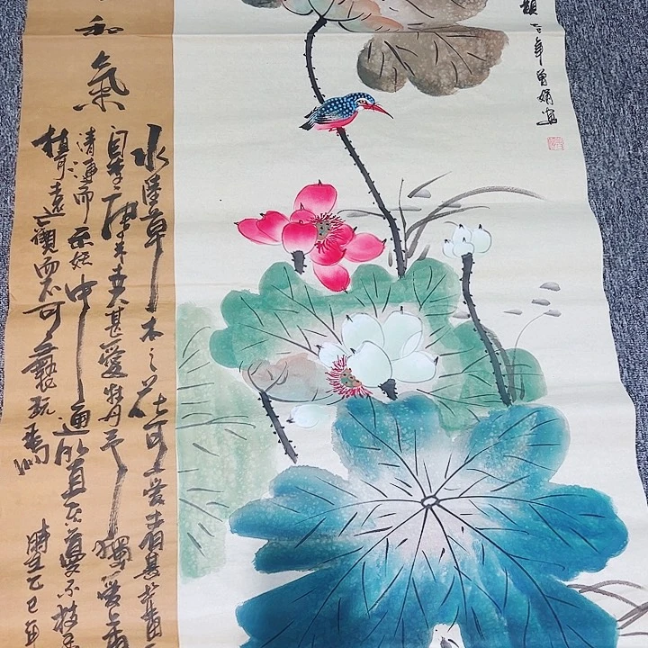 手绘作品国画全场甩货现场